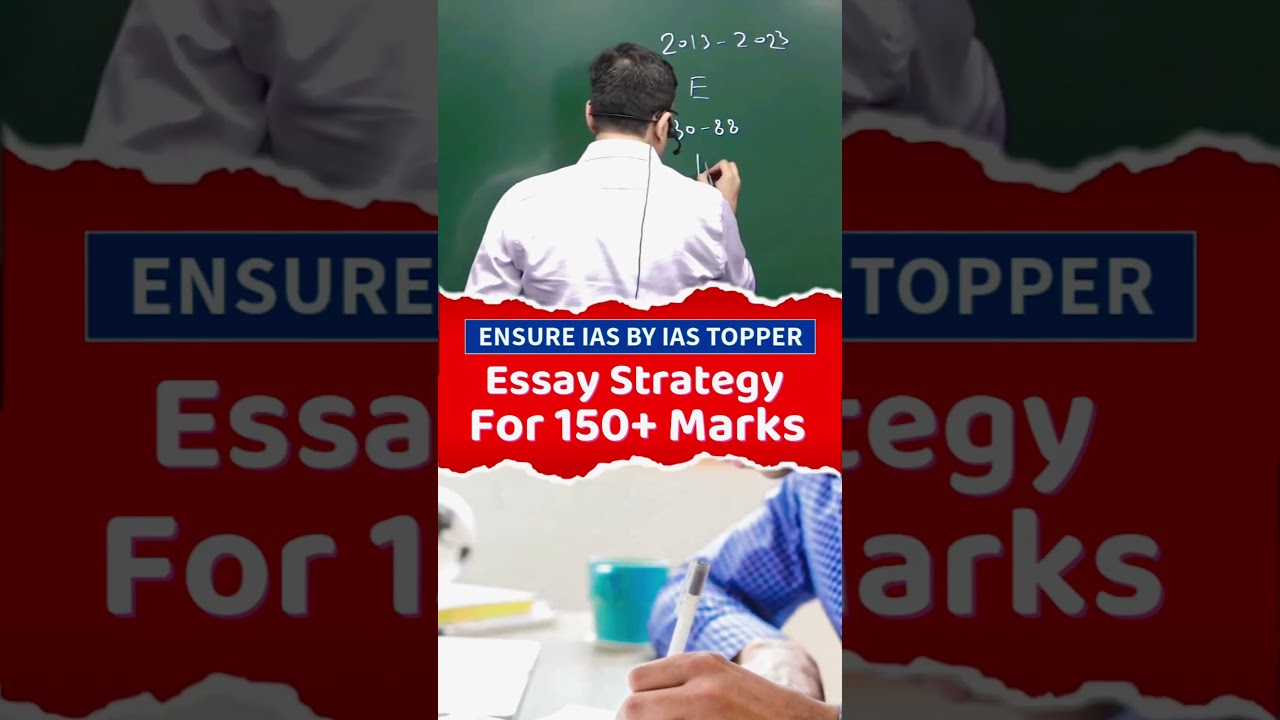 Strategy For Essay Mains 2024 | #shorts #shortsfeed #upsc #ias #mains #essay #trending #viral