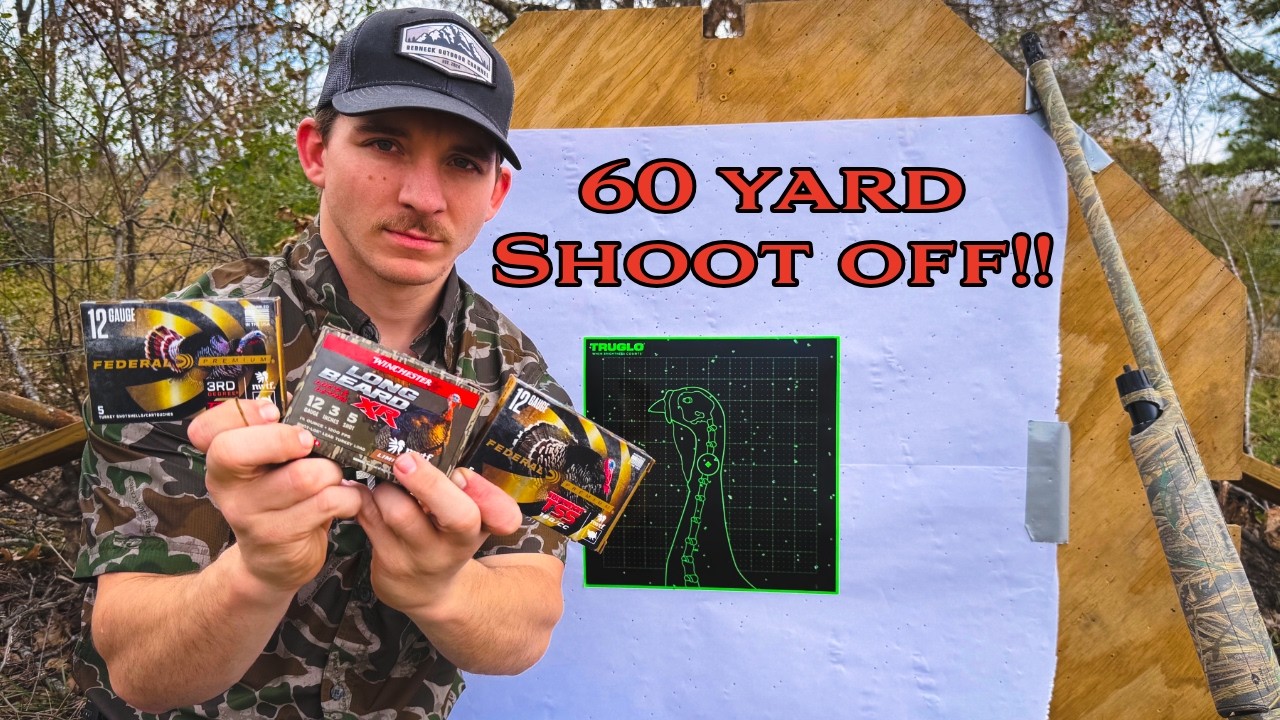 Best 60 Yard Turkey Load | 60 Yard Shoot-off