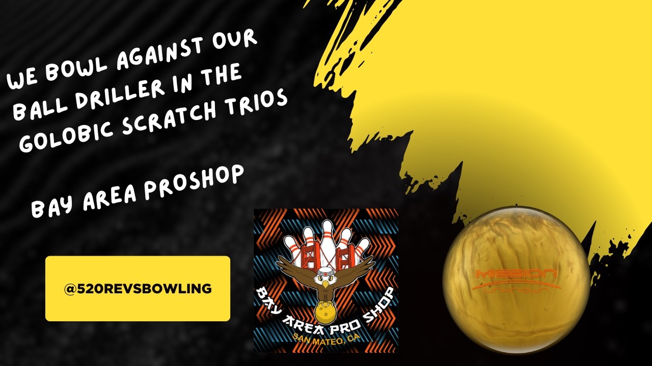We Bowl Against our Ball Driller at Bay Area Proshop