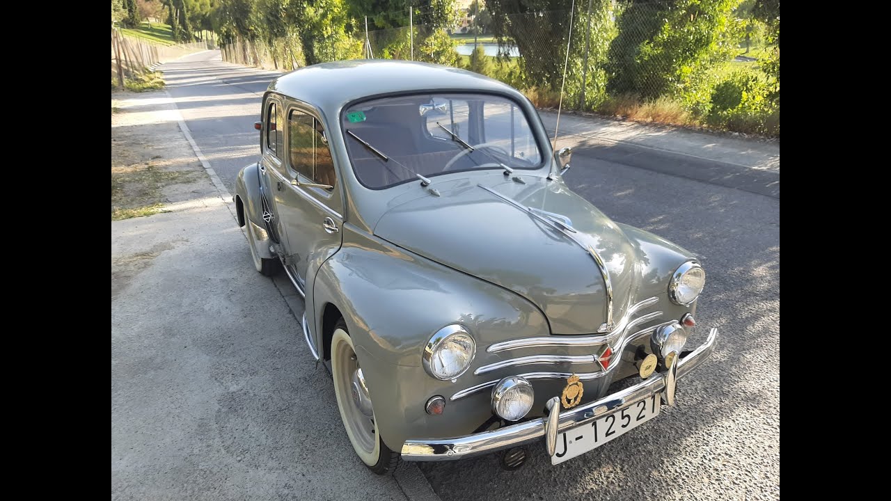 104 - Renault 4 cv de 1958; el 4/4 capilla. ¡Pequeño encanto!