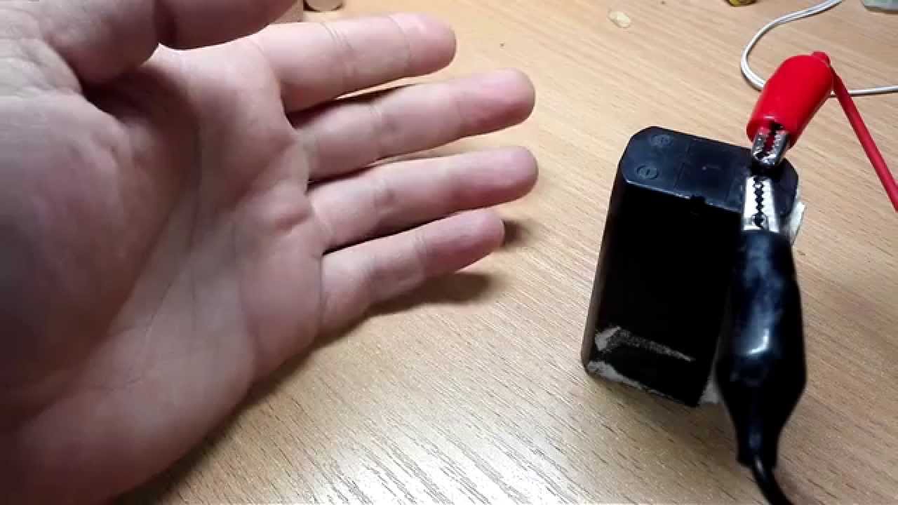 Восстановление свинцового аккумулятора. 3.