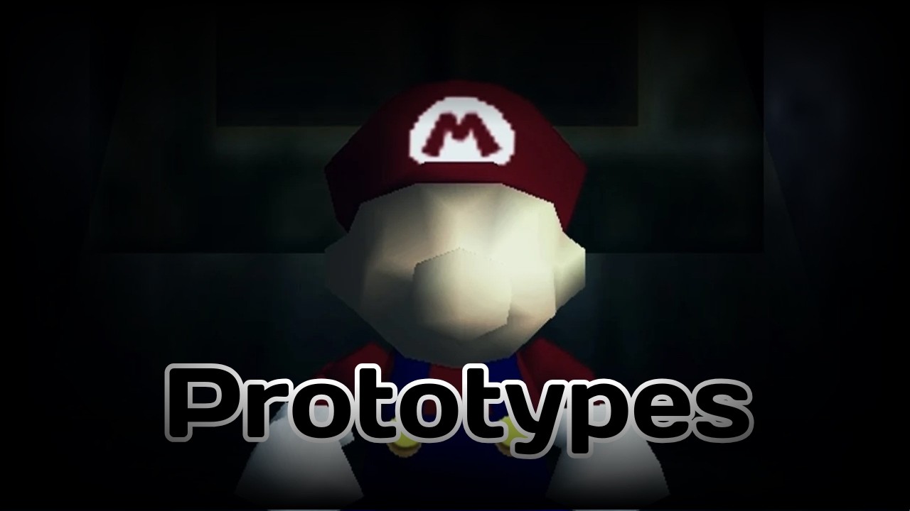 The Strange Early Versions of Mario