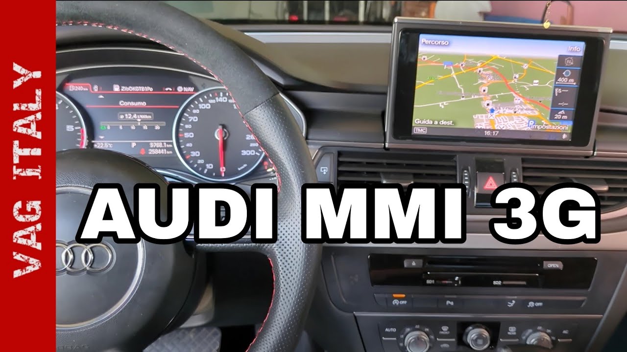 Audi MMI 3G Sostituzione hard disk, Aggiornamento mappe e Sblocco video in movimento