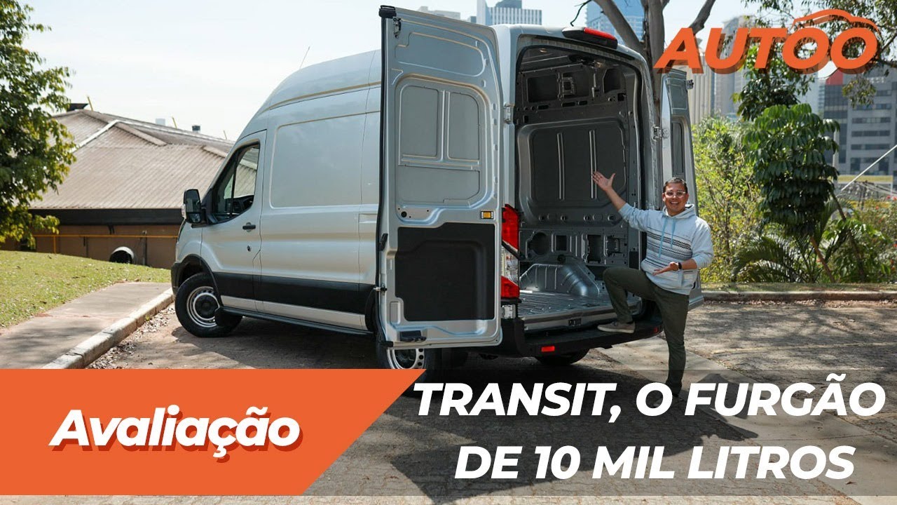 A VAN DE 10 MIL LITROS: TESTAMOS A NOVA FORD TRANSIT 2023