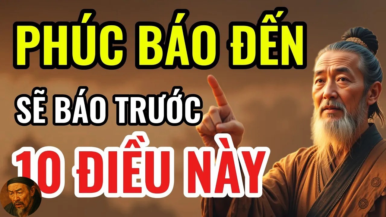 Cổ Nhân Nói - 10 DẤU HIỆU PHÚC BÁO SẮP ĐẾN Trong Cuộc Sống _ Triết Lý Sống