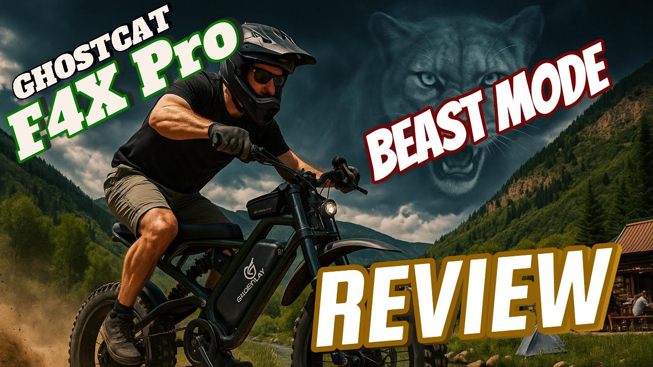 BEAST MODE Unleashed on the Ghostcat F4X Pro! | Full Power Ride & Review