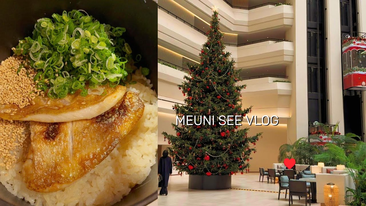 먹느라 바쁜 제주에서 연말나기 - 제주산 금태로! 금태솥밥 맛집 코우, 롯데호텔 라세느 디너뷔페, 제주 이노메싸, 델리카한스 딸기케익, 느좋카페 로비, 오세요커피