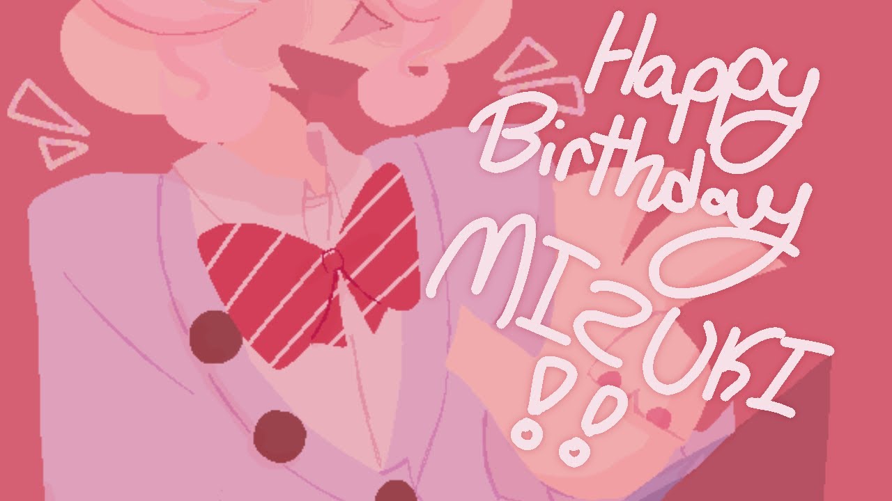 HAPPY BIRTHDAY MIZUKI!!!! 🎀🎉 speedpaint ♪
