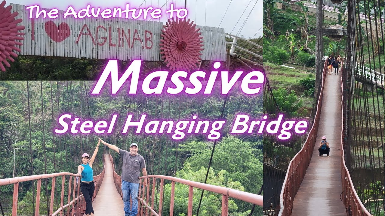 Exploring our way to Aglinab Hanging Bridge Capiz