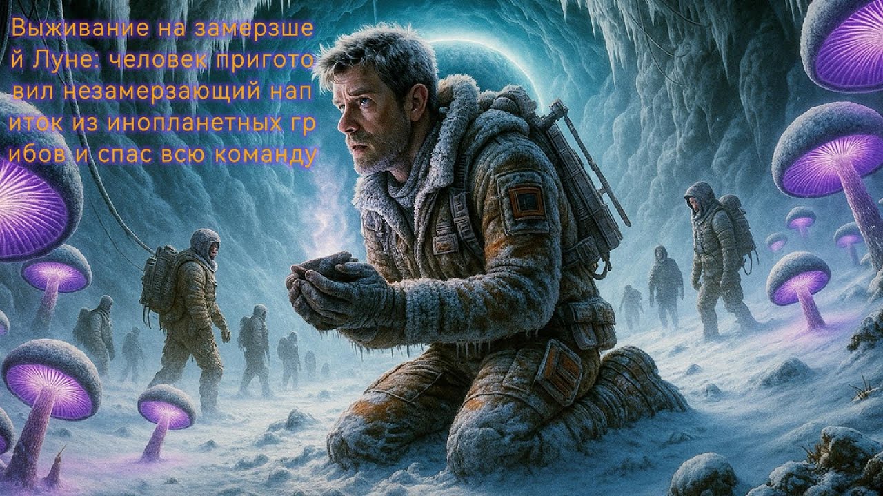 На ледяной луне он сварил зелье из грибов — и спас всех | научная фантастика