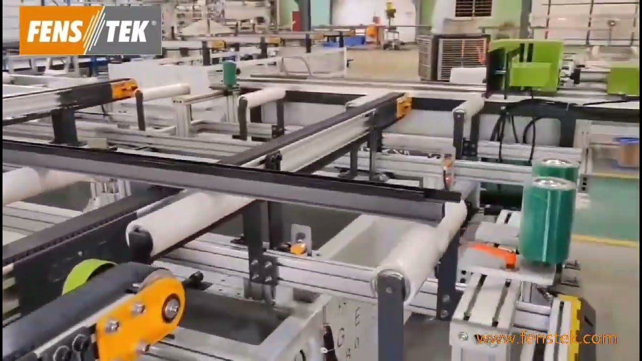 automatic thermal break production line, knurling machine, rolling machine