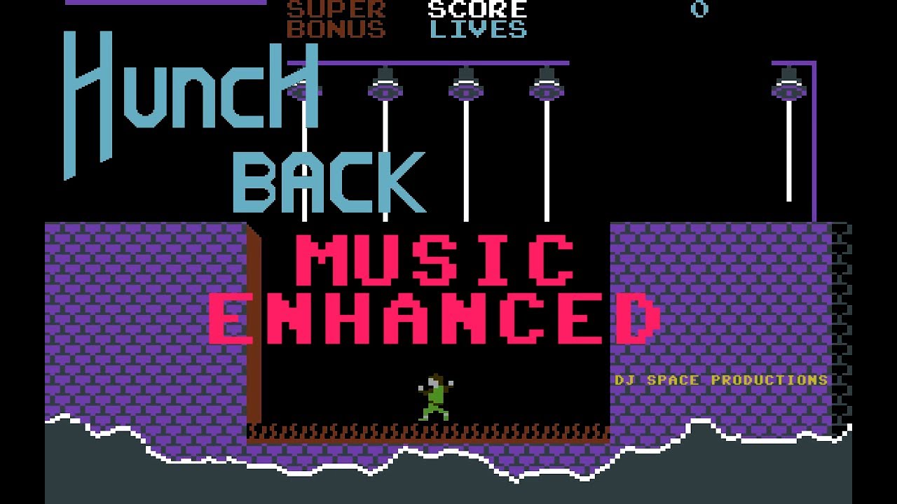DJ Space - C64 Hunchback - Music Enhanced!