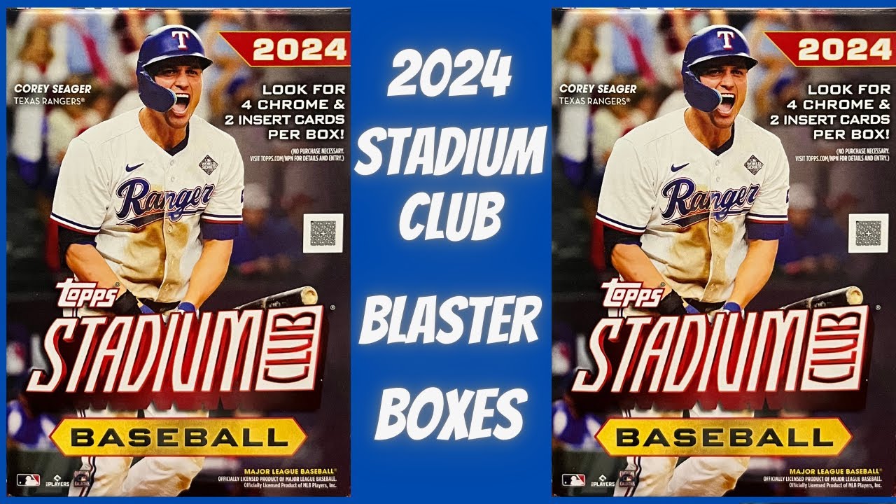 2024 Topps Stadium Club Baseball Blaster Boxes