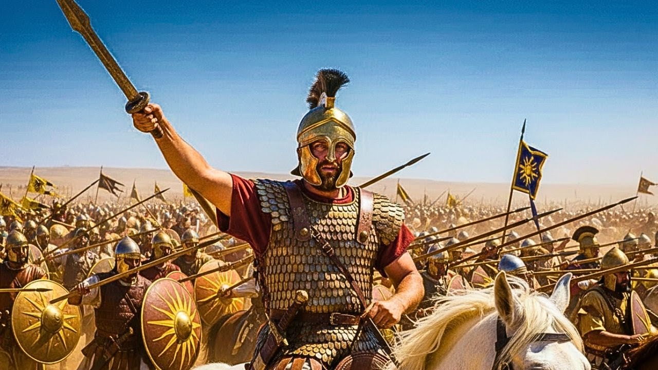 ¿Cómo 47.000 Macedonios Destruyeron A 100.000 Persas? | El Contraataque Más Desigual De La Historia