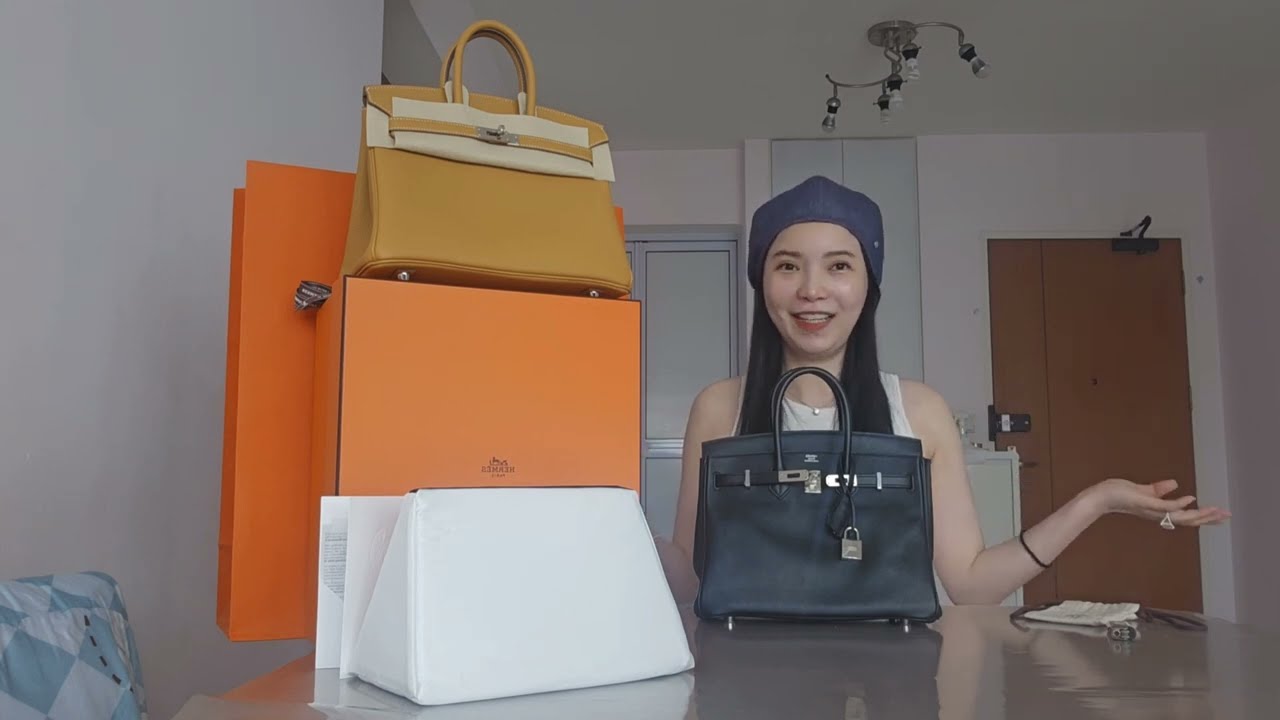 Quota Bag from Singapore Hermes: Birkin 25 in Natural Sable