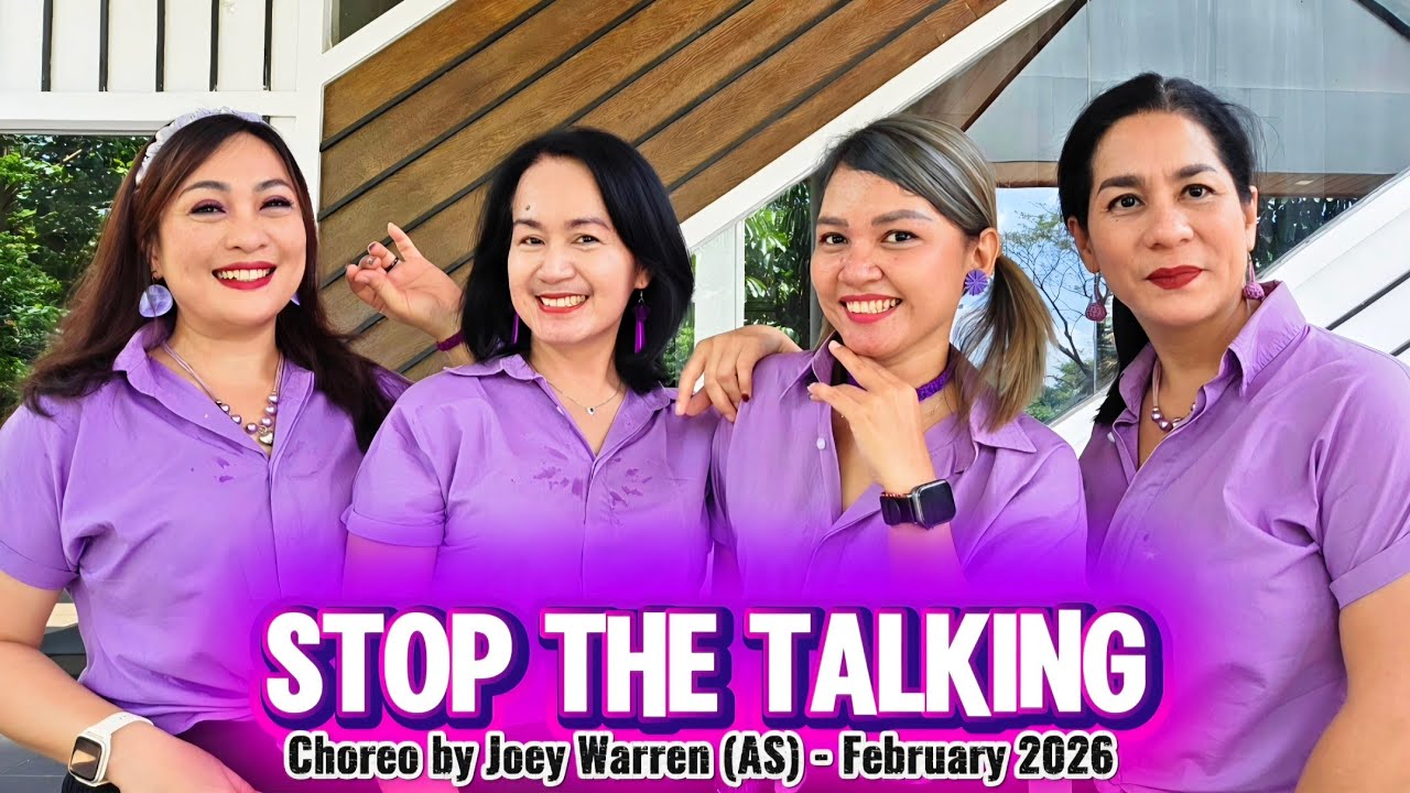 STOP THE TALKING || Line Dance || Demo by Astri & Happy Beauty LD Class