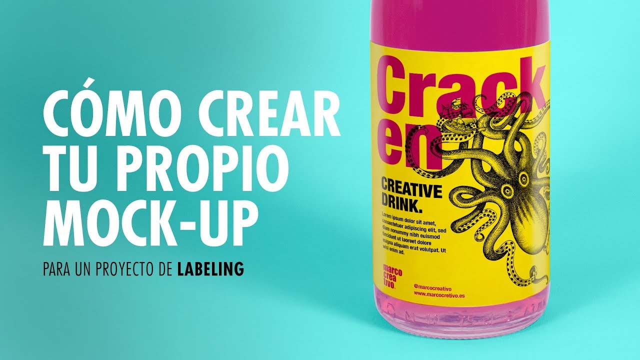 TUTORIAL CREA TU PROPIO MOCKUP para labeling / Marco Creativo