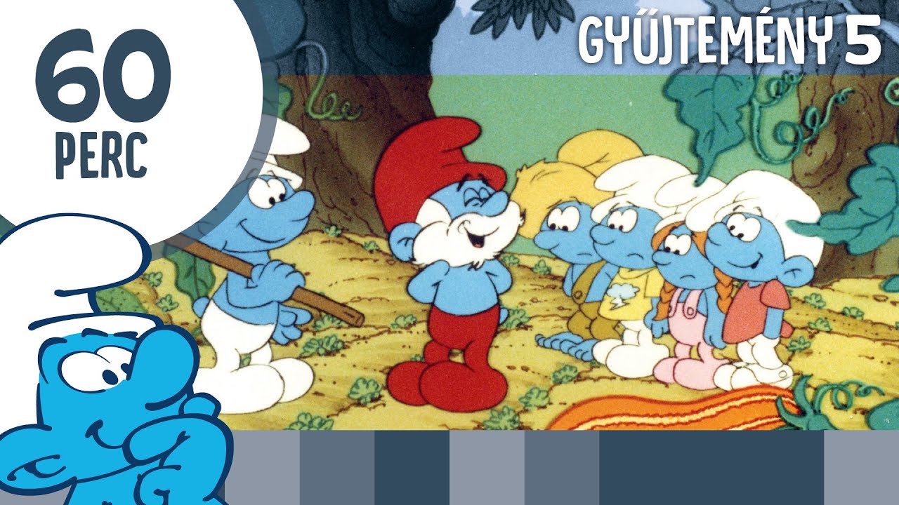 60 perc Hupikék Törpikék • 5. Gyűjtemény • Hupikék Törpikék