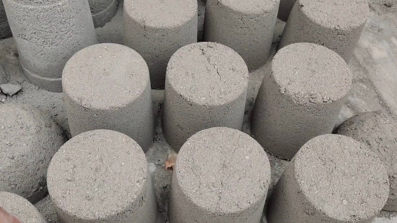 Asmr - New 🆕 Gritty sand cement full dry floor Crumbling || Satisfying relaxing asmr 