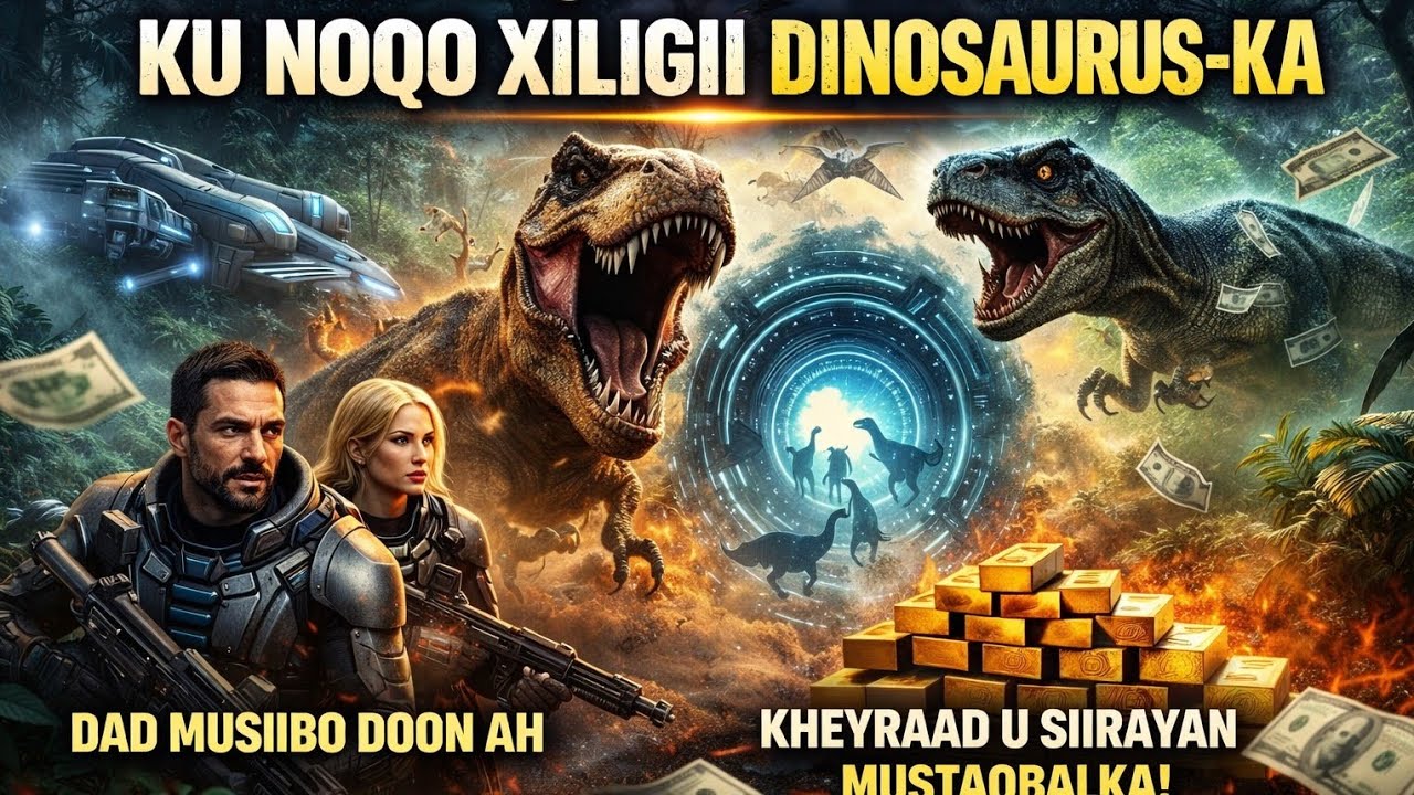 Dad Ka Yimid Mustaqbalka Oo Ku Noqday Xilligii Dinosaur-ka! ⏳🦖