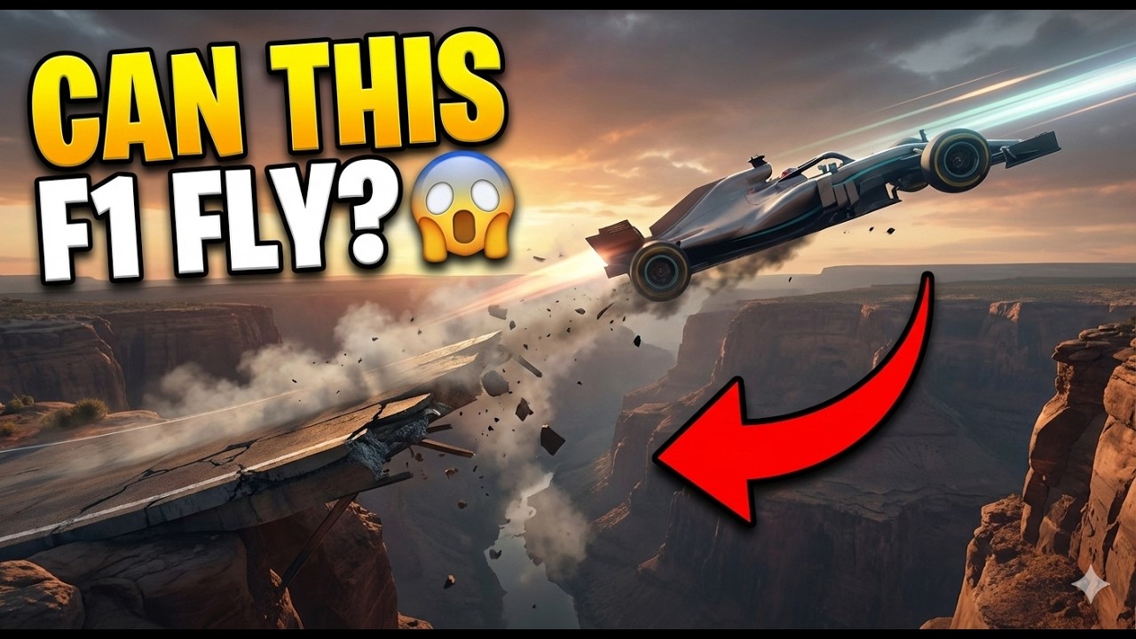 Formula One Car with INSANE Stunts 😱 | Impossible Challenge 🔥 @NainoGamerz19  