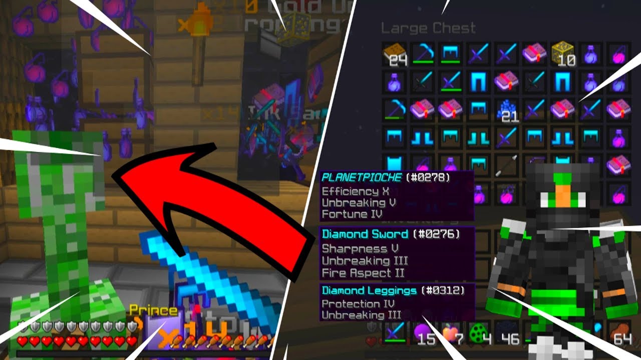 LE MEILLEUR PILLAGE FACTION DES 12 UNIVERS (PlanetPvP)