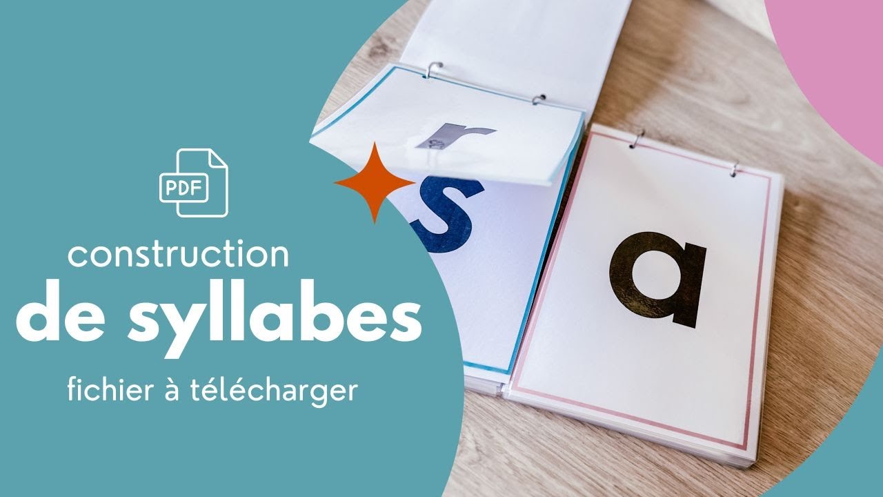 APPRENDRE À LIRE 📖 | CONSTRUIRE DES SYLLABES AVEC P&P 🧚‍♀️🧚‍♂️