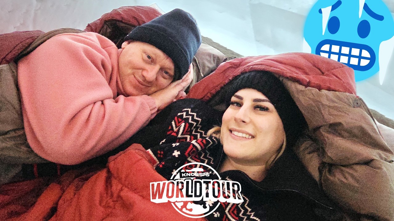 DIESES HOTEL besteht KOMPLETT aus EIS & SCHNEE! 😱