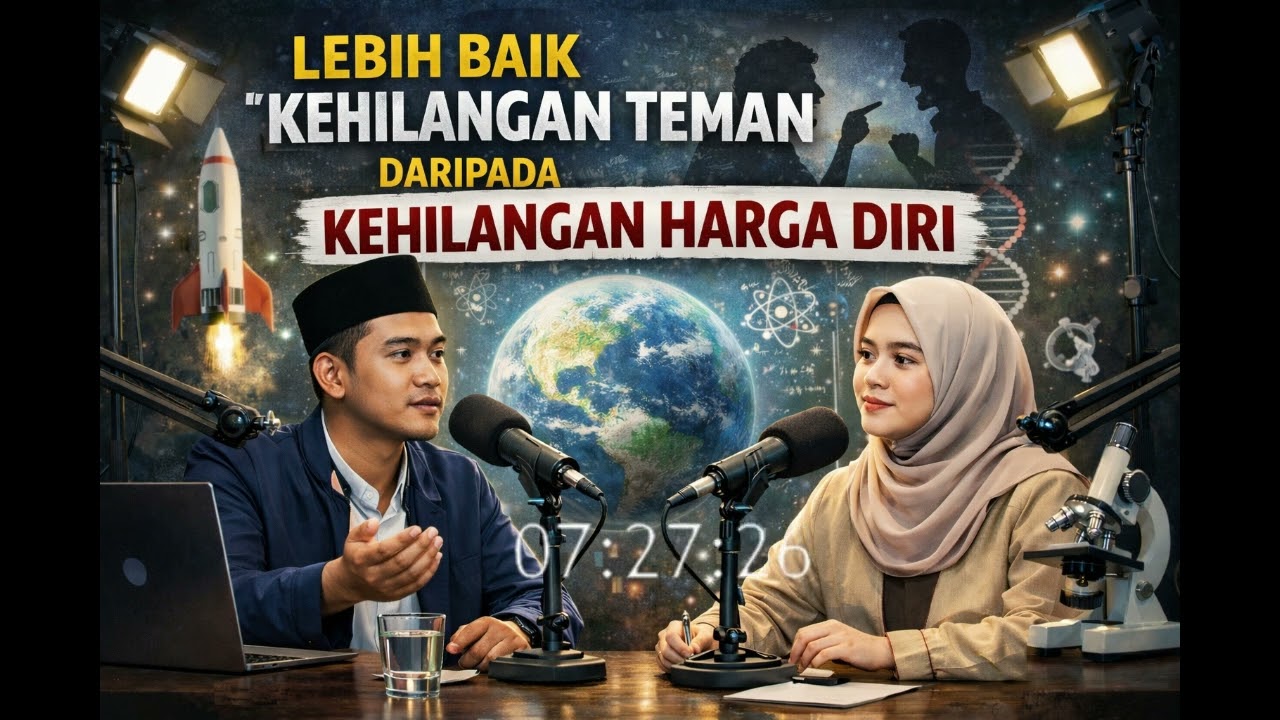 LEBIH BAIK KEHILANGAN TEMAN DARIPADA KEHILANGAN HARGA DIRI