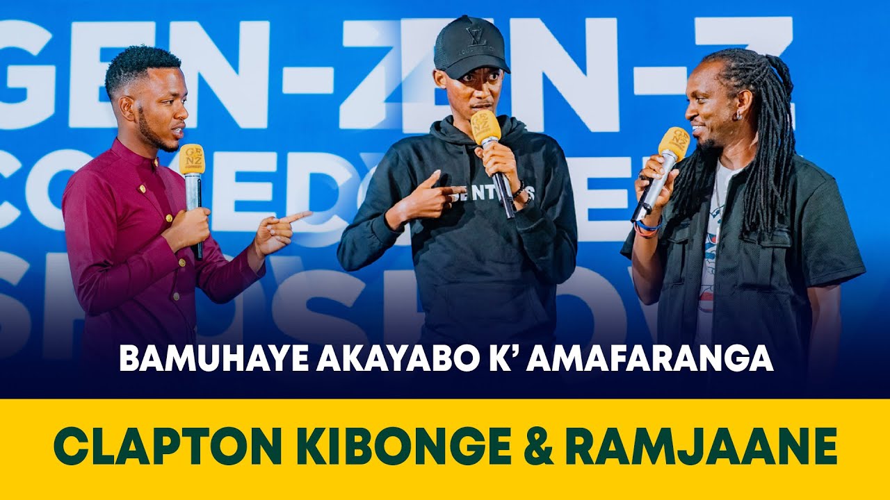 MERCI AHAMAGAYE CLAPTON KIBONGE 😂😂 NAWE AHAMAGARA RAMJAANE BAKOZE AMATEKA 😂😂 BAMUHAYE MILIYONI 100!