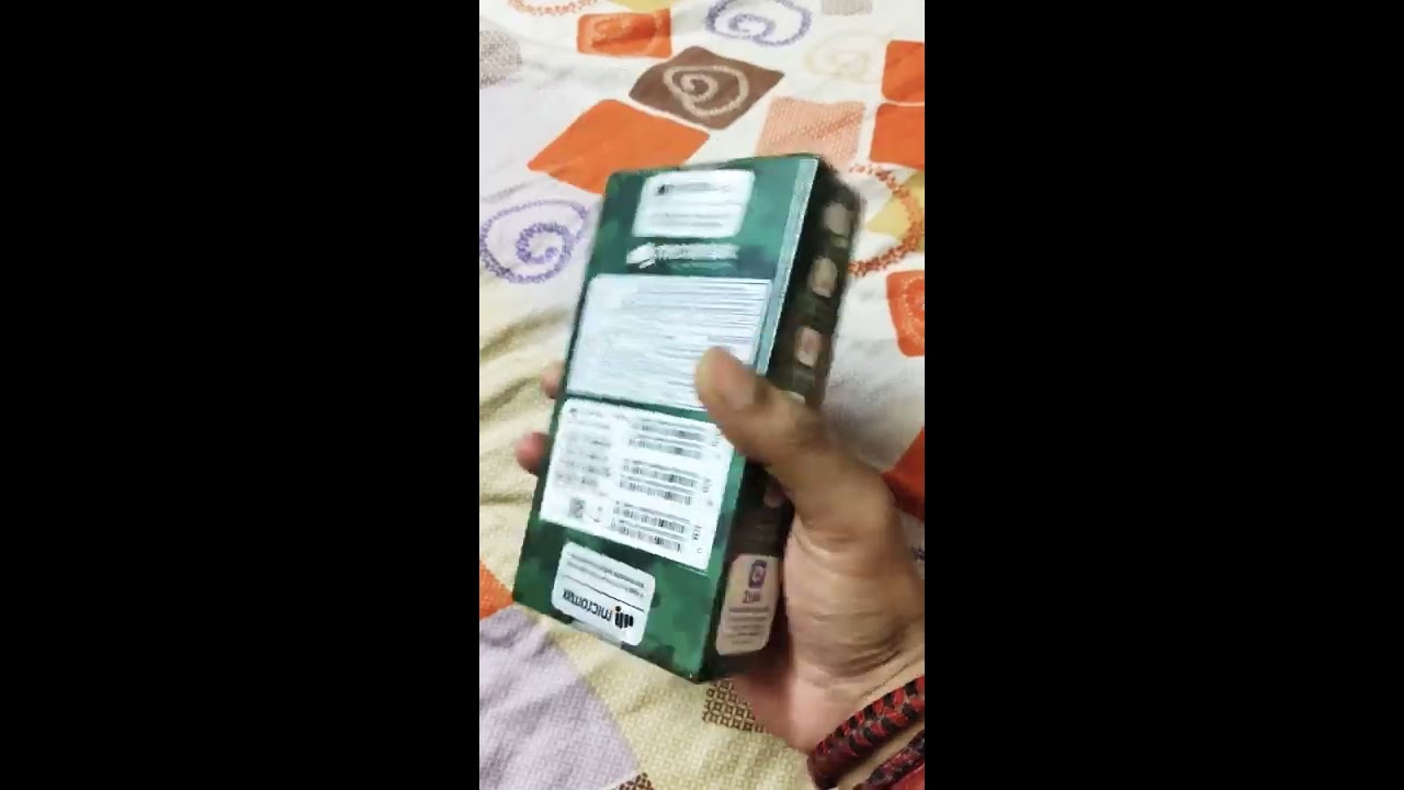 MICROMAX COMMANDO MOBILE UNBOXING