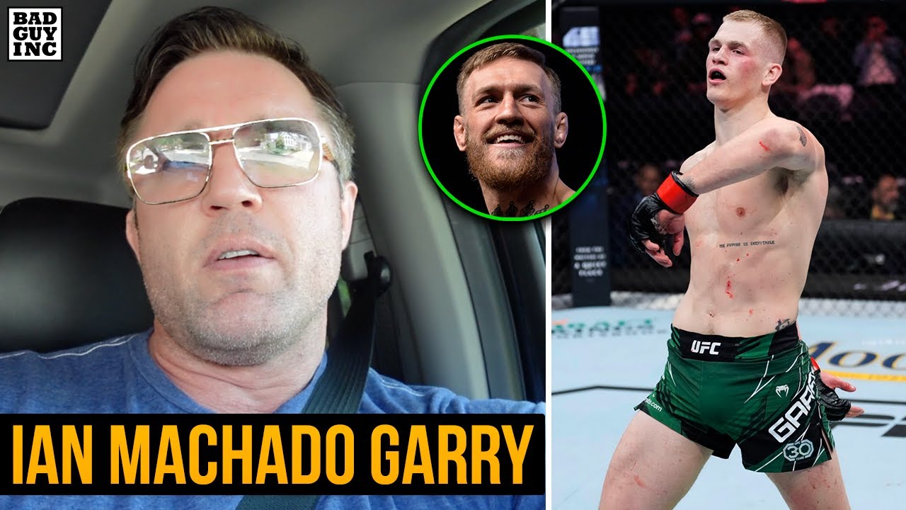 Ian Machado Garry and his idol Conor McGregor...
