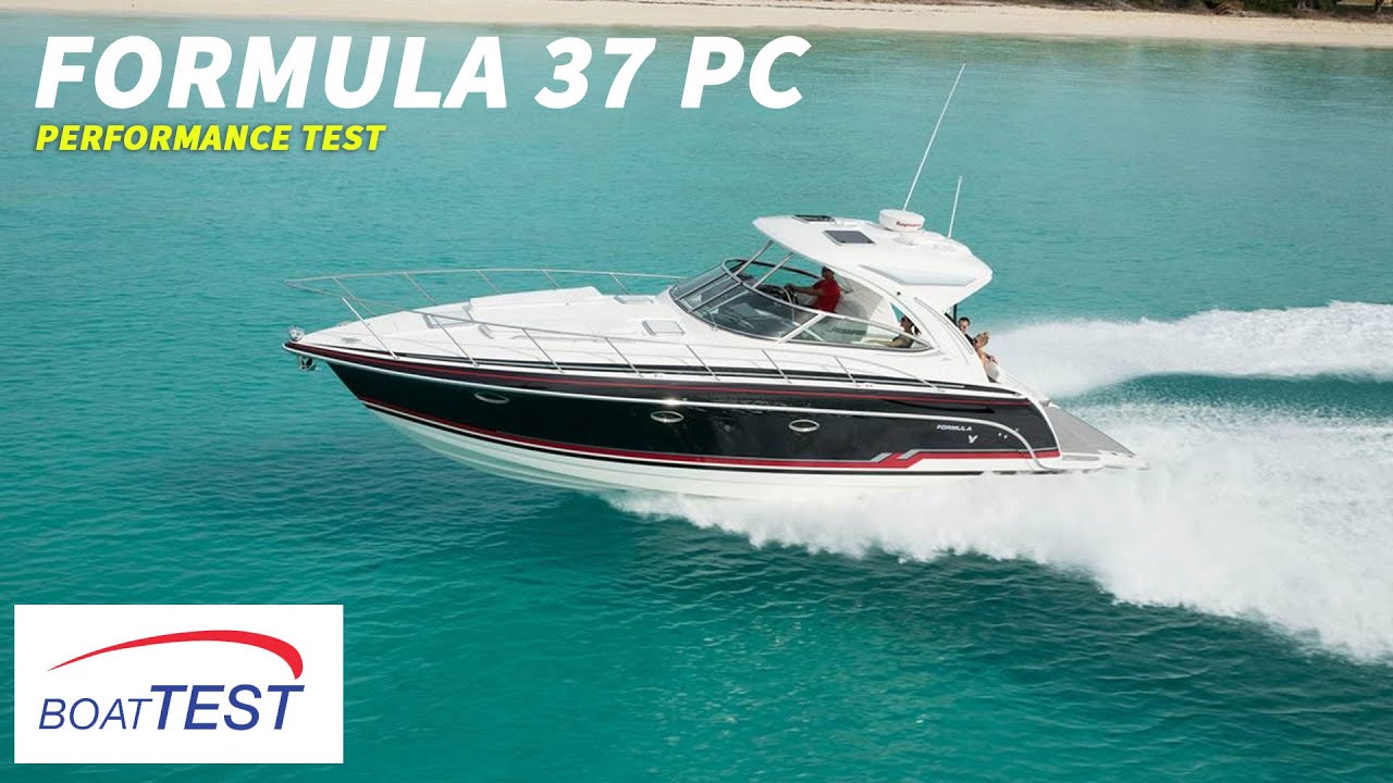 Formula 37 Performance Cruiser (2019-) Test Video - By BoatTEST.com