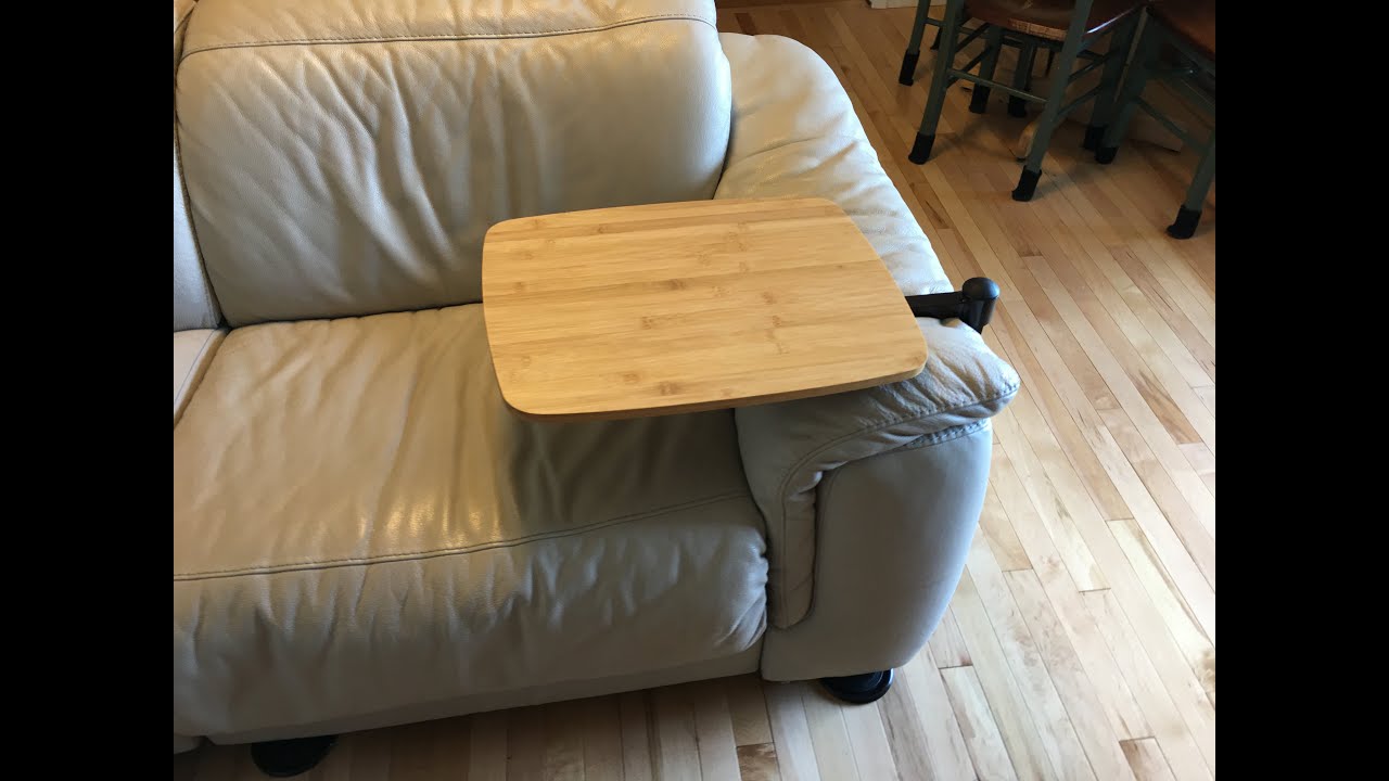 TV Tray Side Table Work School Home Computer mini Small Compact Desk Station Compact Laptop Bamboo