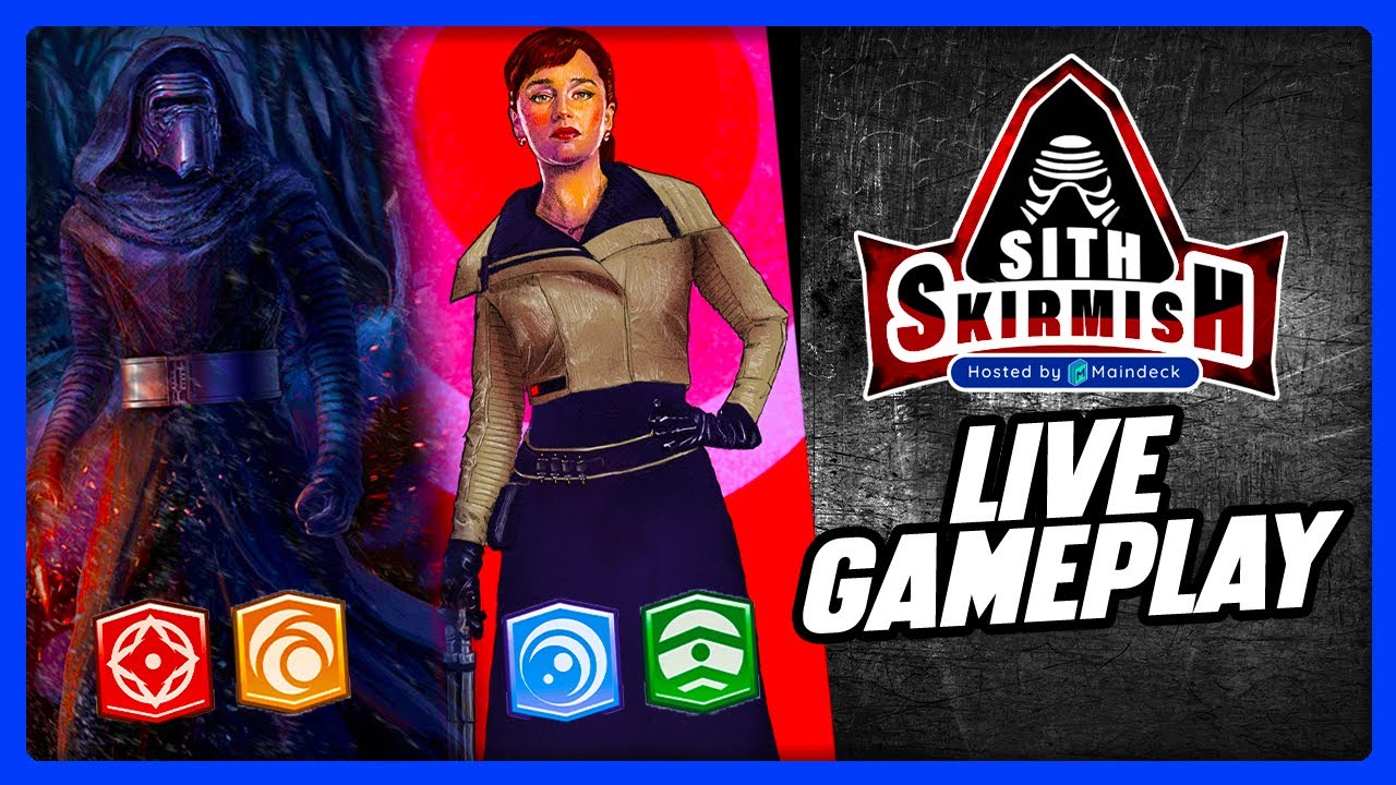 Kylo Aggro vs Qi'ra Control | Star Wars Unlimited Webcam Event Gameplay