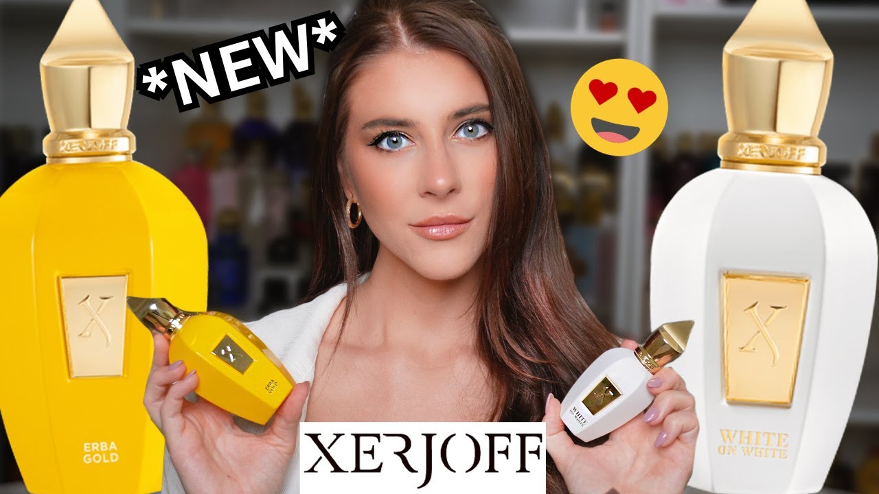 NEW XERJOFF Releases: ERBA GOLD & WHITE ON WHITE Fragrance Review First Impressions: A New Direction