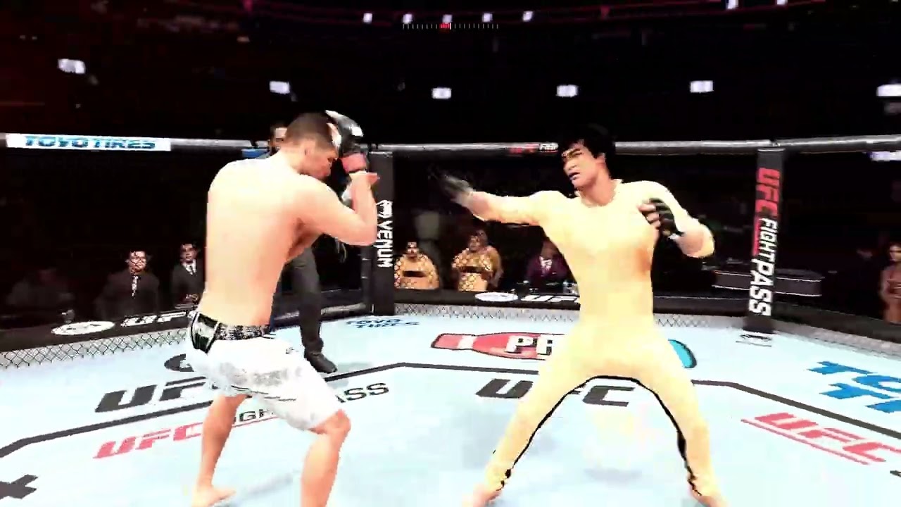 Nate Diaz Vs Bruce Lee | EA Sports | UFC 5 | MjB UFC