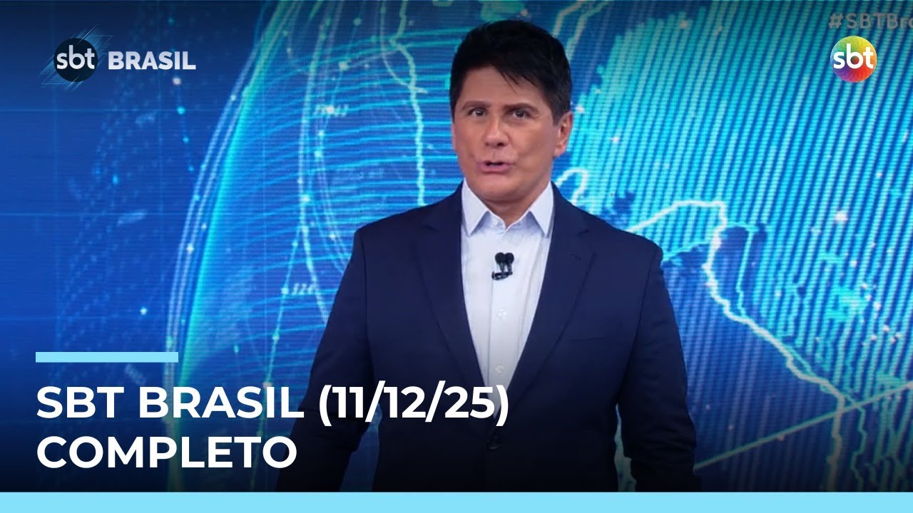 Assista à íntegra do SBT Brasil desta quinta-feira (11/12/2025) | 