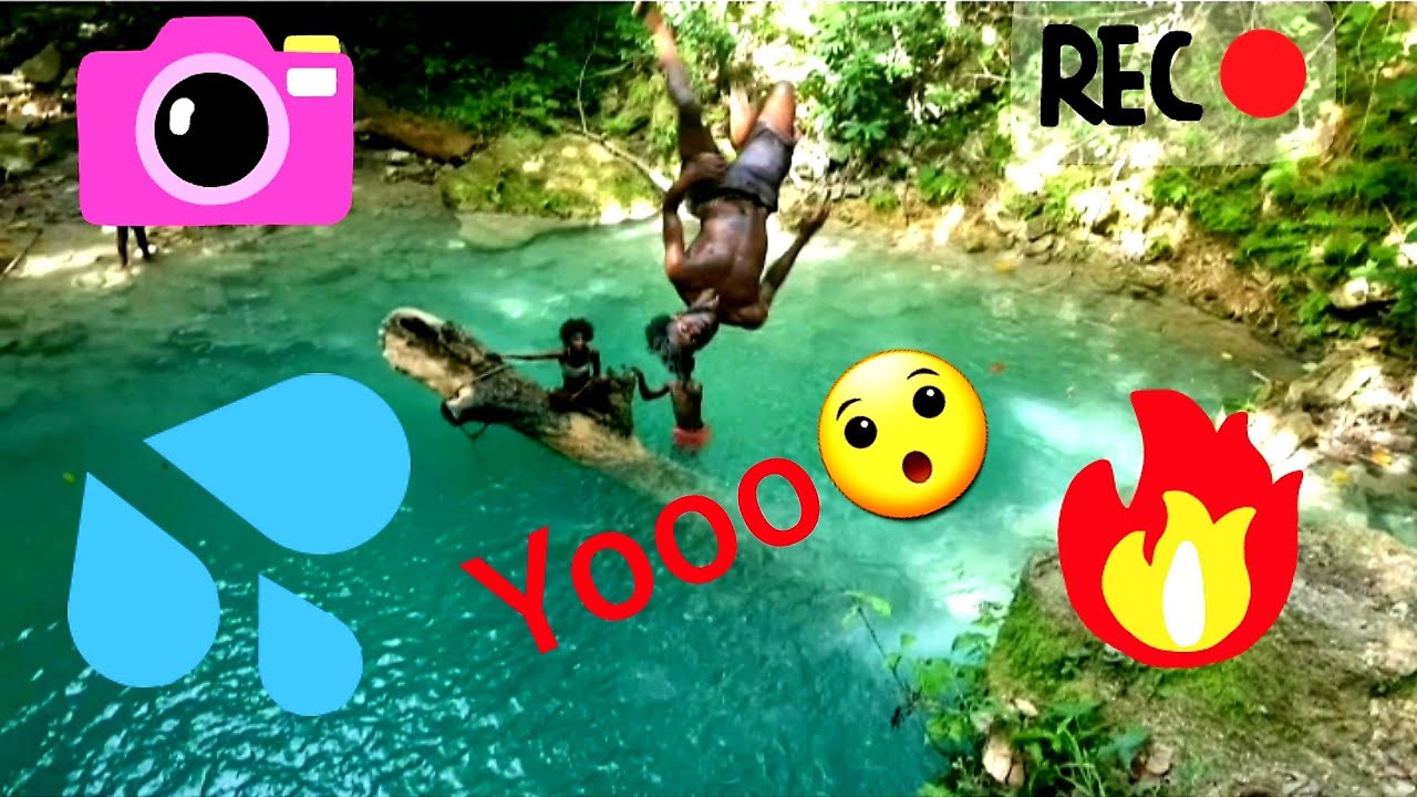 HIDDEN RIVER IN ST MARY💦TEAM UNRULY COOK OUT VLOG*roast breadfruit with ackee&saltfish😂😂