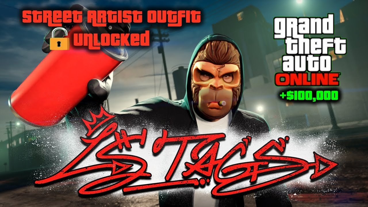 How To Unlock The Street Artist Outfit And +$100,000 - GTA Online Guide