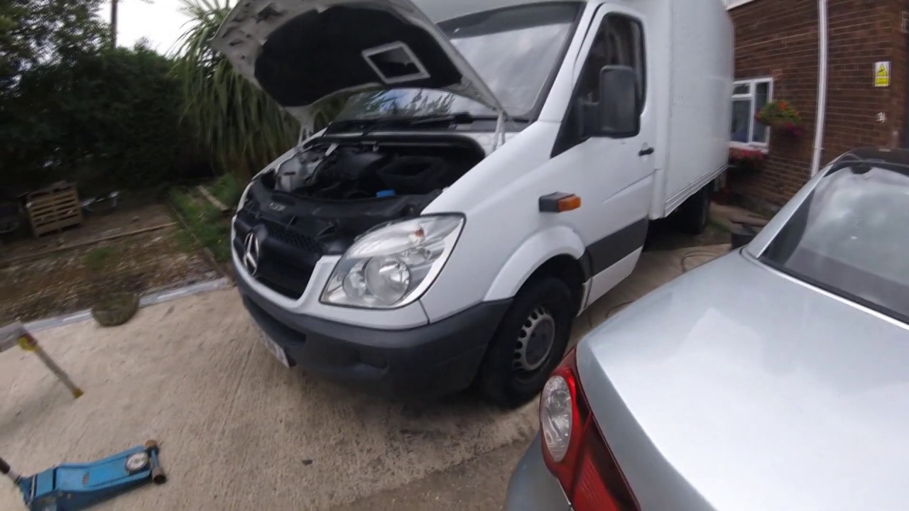 How to remove a Mercedes Sprinter engine \ Как снять двигатель Mercedes Sprinter