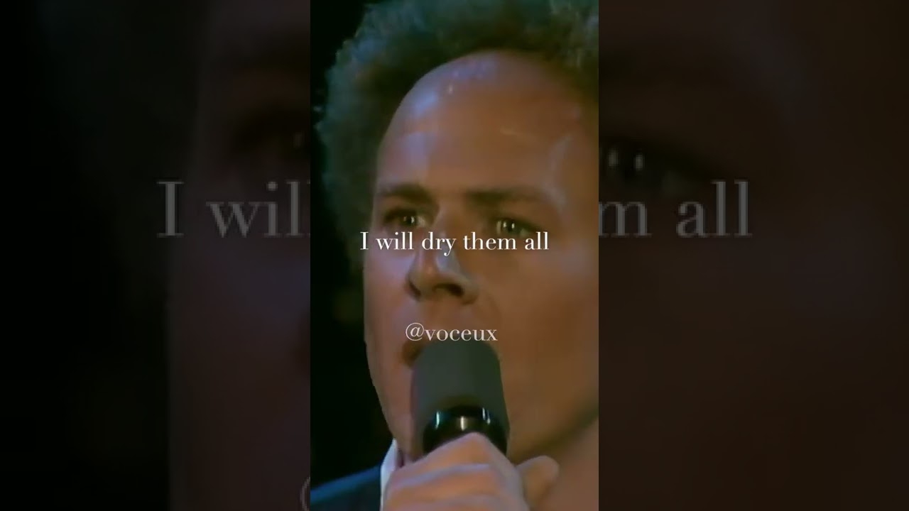 Simon & Garfunkel - Bridge Over Troubled Water #acapella #voice #voceux #lyrics #vocals #music