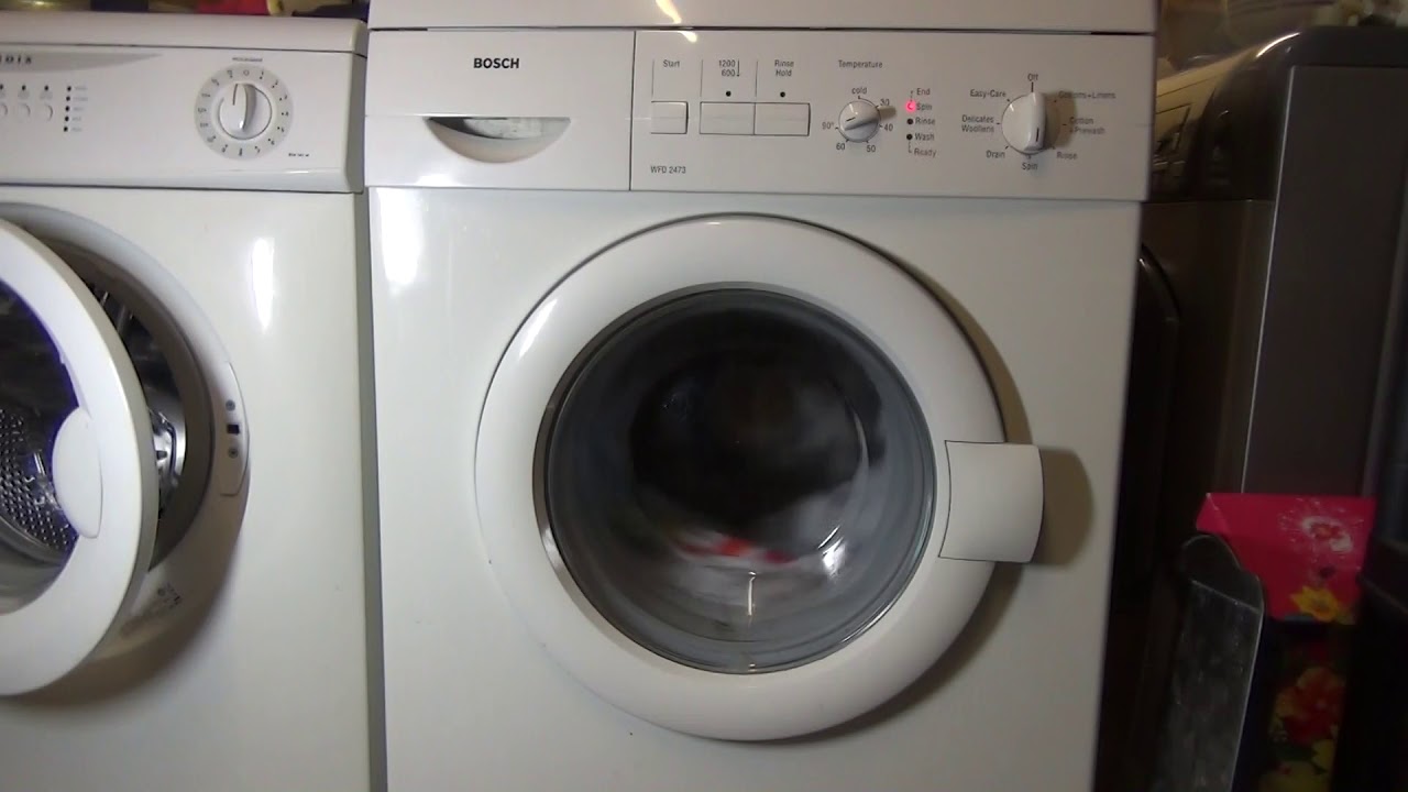 Bosch Maxx WFD2473GB : Spin only cycle 800rpm (Part 12)