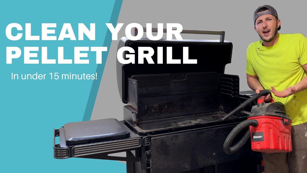 Clean a pellet grill in under 15 minutes. BUT quicker with a Traeger Timberline XL!