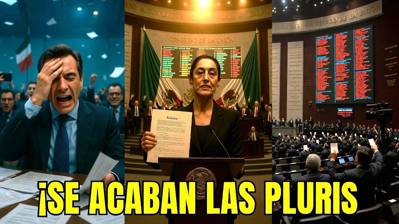 🚨💥MIRA: CLAUDIA SHEINBAUM GANA LA REFORMA SE LE TERMINA COMER DE LAS PLURIS ¡ALITO MORENO EN PÁNICO!