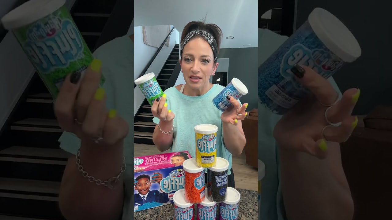 Play foam is 10 times better than slime! Sensory, friendly, little hands, friendly, easy to clean up