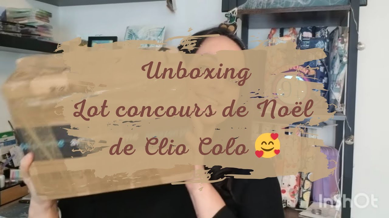 Unboxing du lot du concours de Noël de @Clio Colo
