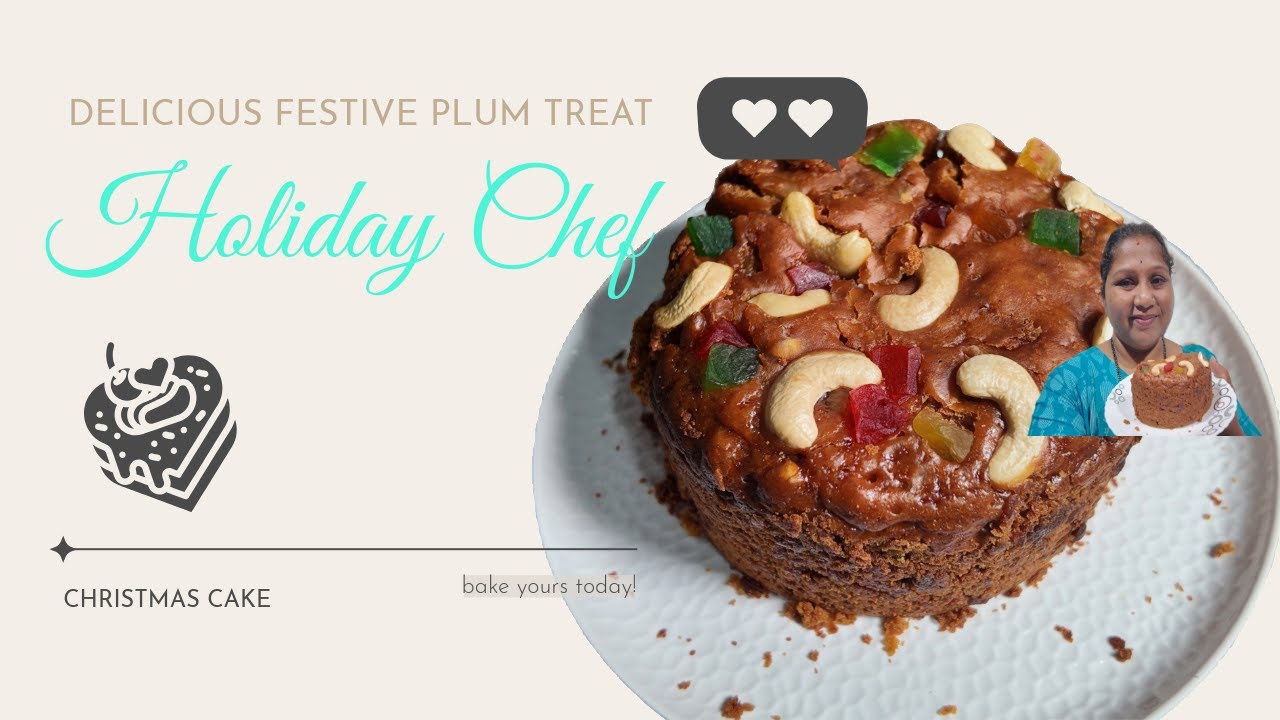 Without Oven & Egg | Christmas Special Plum Cake
