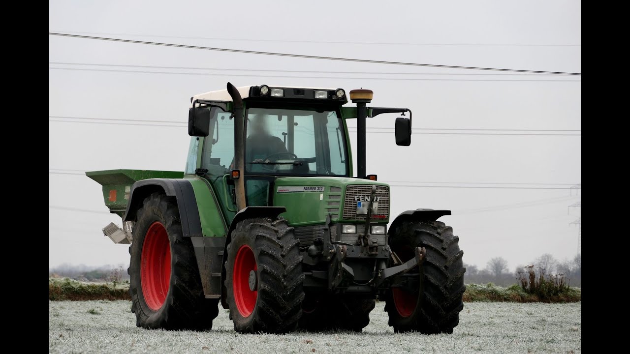 Ein echter Klassiker/ Fendt Farmer 312/ Düngerstreuen/ Cabview