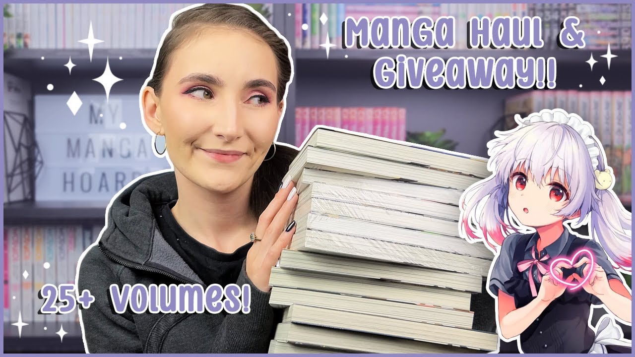 Manga Haul & Giveaway: January ✨ 2023 [25+ Volumes!] New Year, New International Giveaway! CLOSED